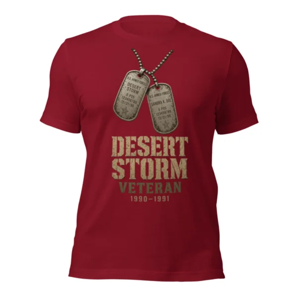 Desert Storm Veteran Tee, alternate view 2