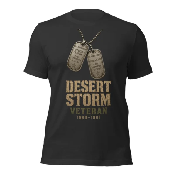 Desert Storm Veteran Tee, alternate view 3