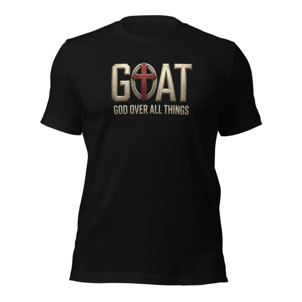 G.O.A.T. God Over All Things Tee