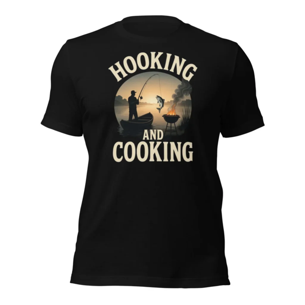 Hooking and Cooking Tee