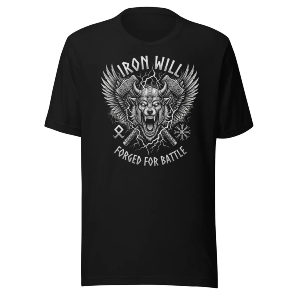 Iron Will Wolf Tee