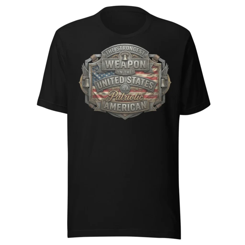Strongest Weapon Liberty Bell Tee