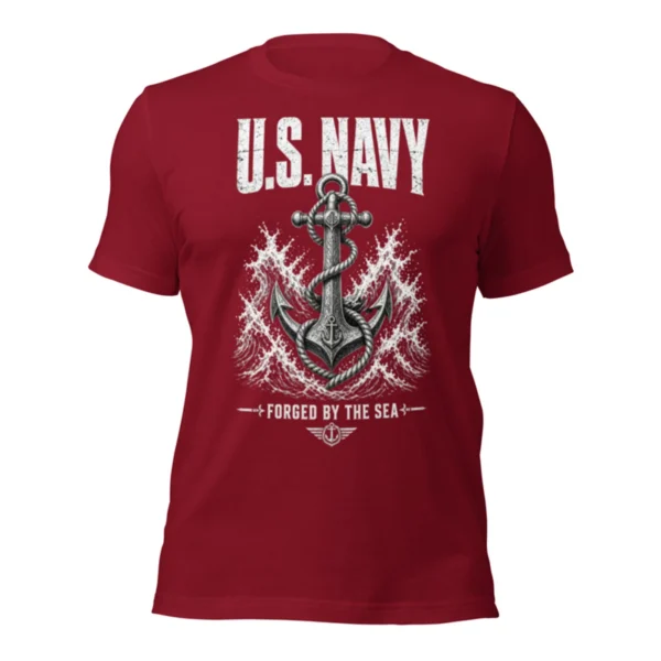 Navy Forged by the Sea Tee, alternate view 2