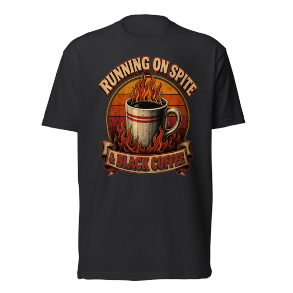 Running On Spite Tee - Black