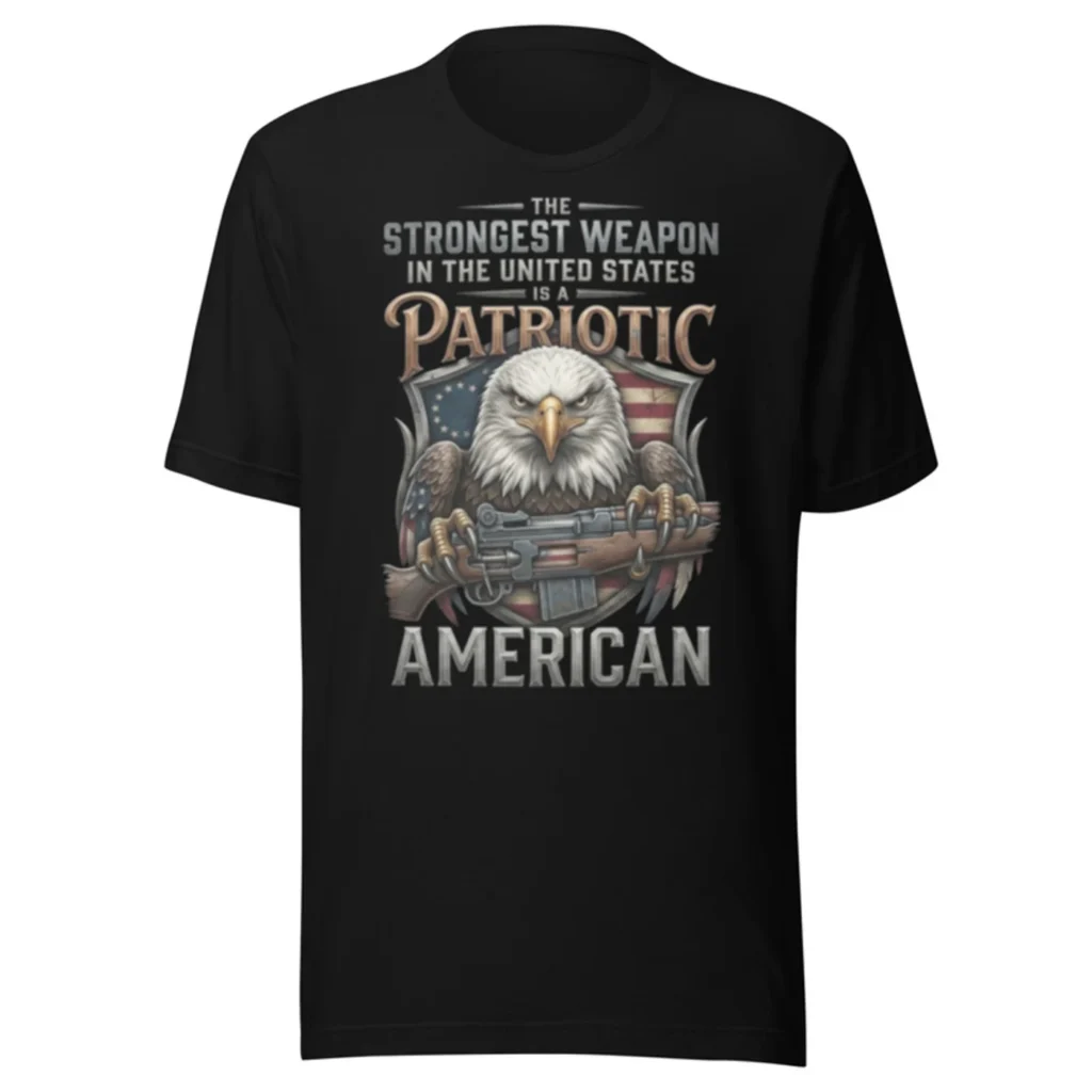 Strongest Weapon Eagle Tee