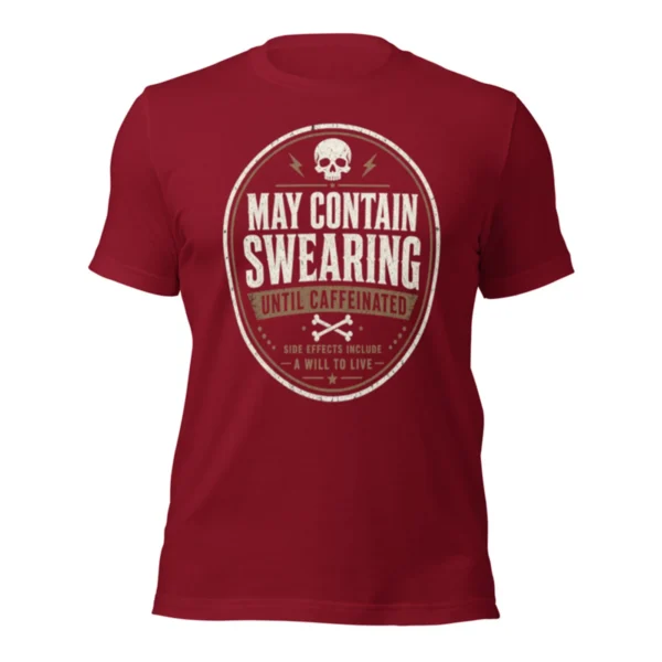 Caffeinated Swearing Tee, alternate view 2