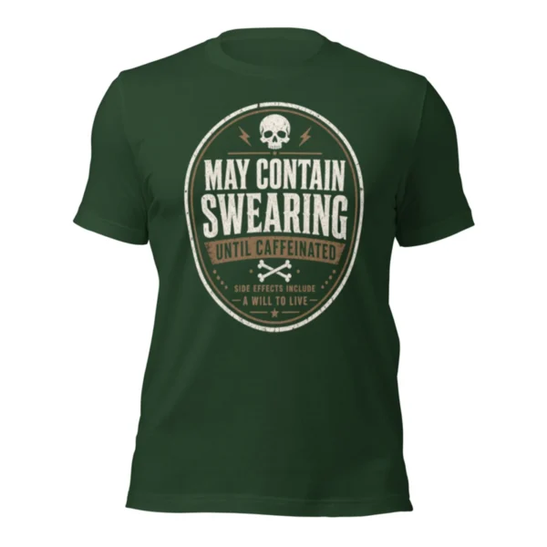 Caffeinated Swearing Tee, alternate view 4