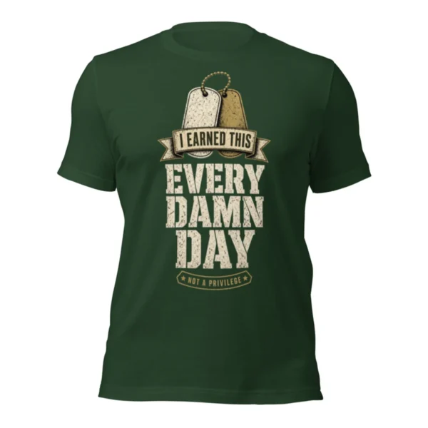 Every Damn Day Dog Tag Tee, alternate view 4