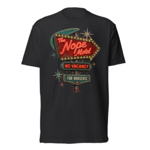 The NOPE Motel Tee - Black