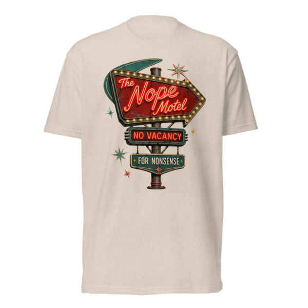 The NOPE Motel Tee - Sand