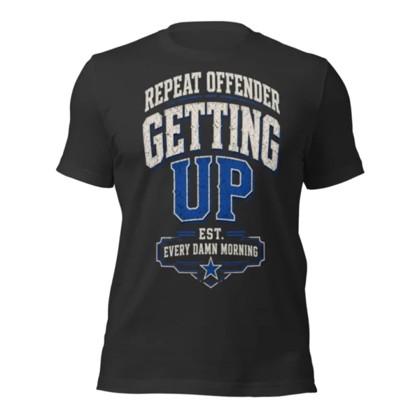 Repeat Offender Varsity Tee, alternate view 3