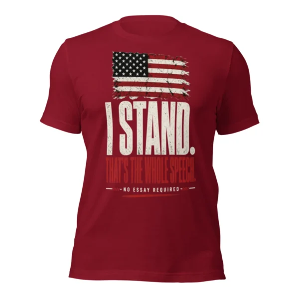 I Stand Patriot Tee, alternate view 2