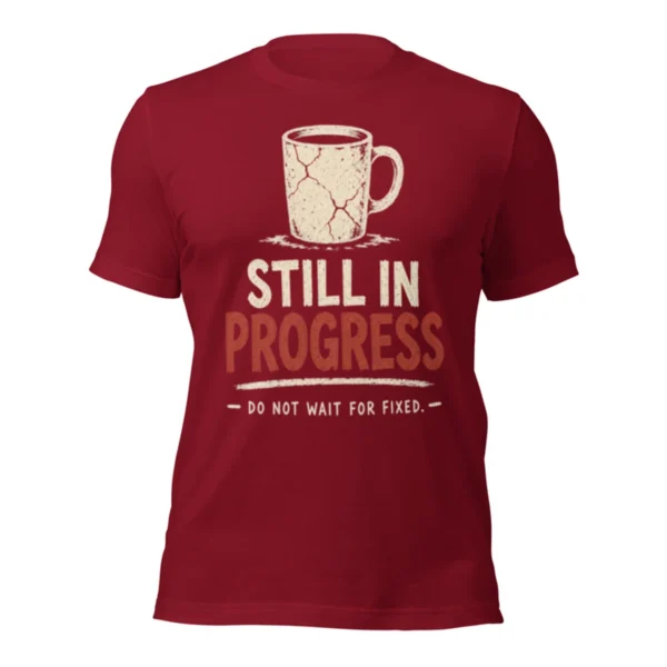 Still In Progress Tee, alternate view 2