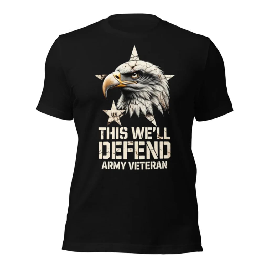 This We'll Defend Army Tee