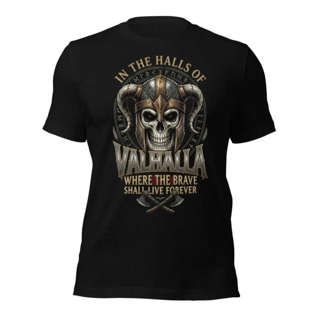 Valhalla Skull Tee